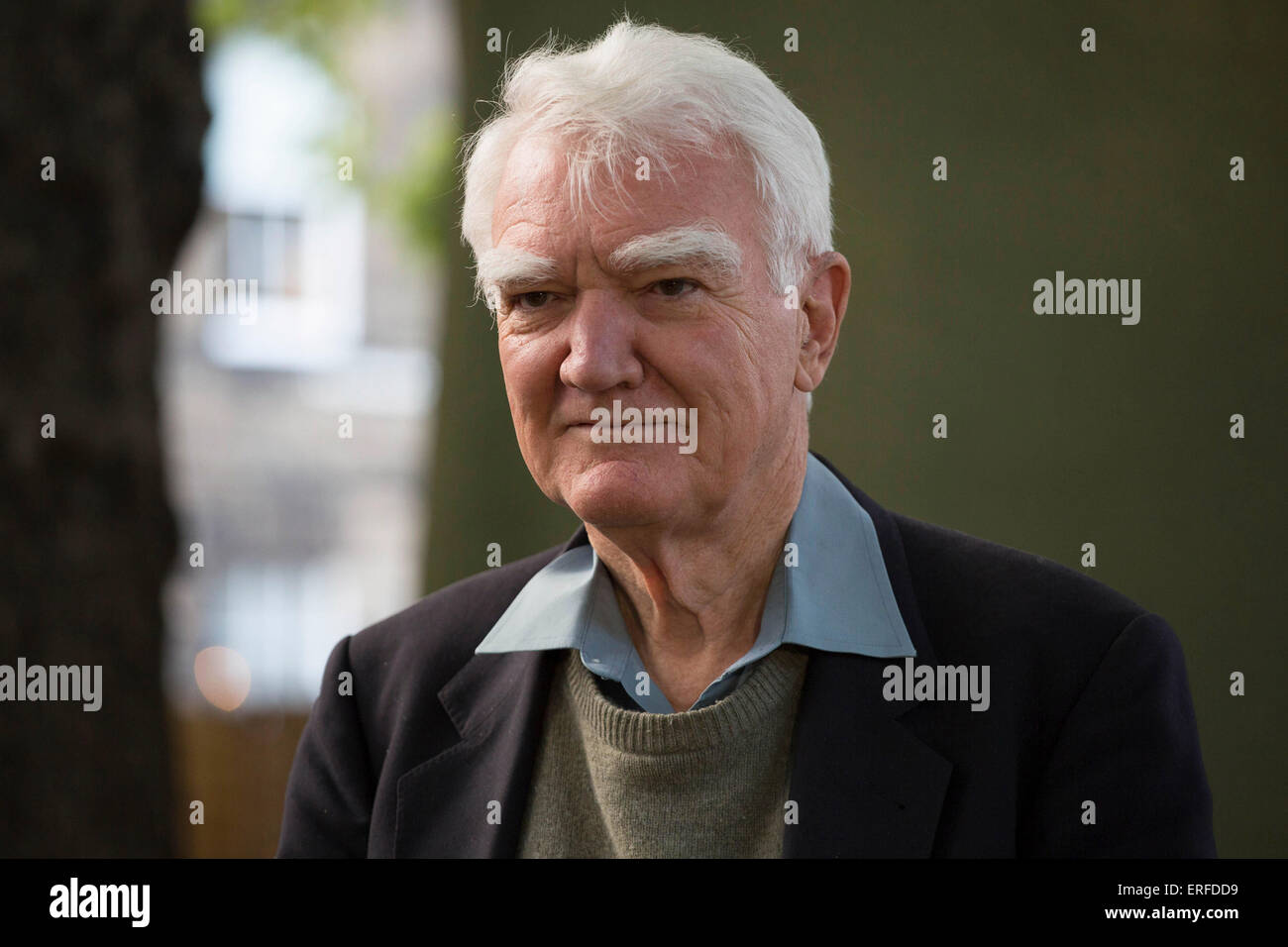 21 août 2014. Edimbourg en Ecosse. Mark Moody-Stuart, géologue et ancien président de la Royal Dutch/Shell, a donné une conférence sur son Banque D'Images