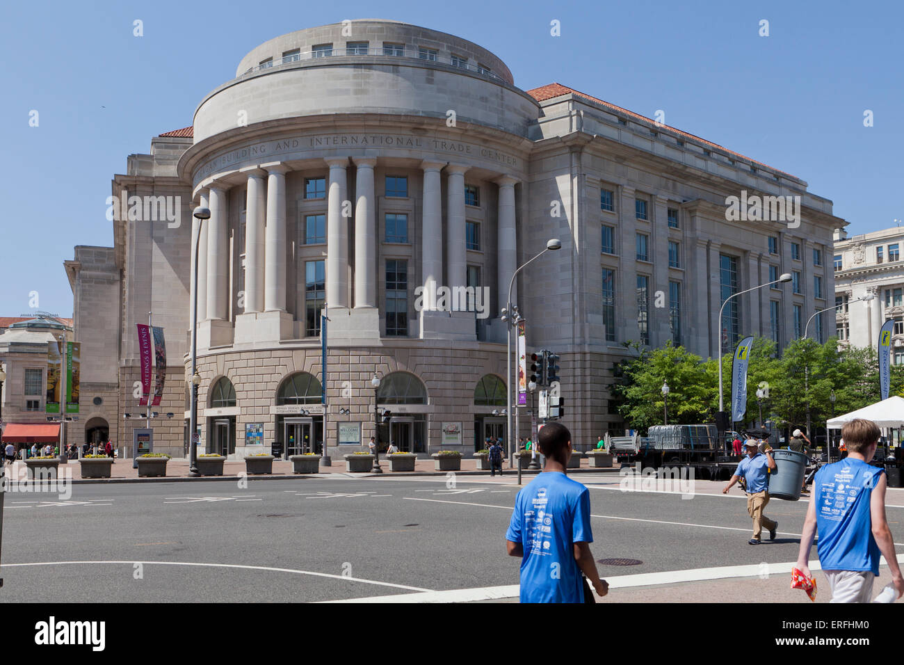 Le Ronald Reagan Building et Centre du commerce international - Washington, DC USA Banque D'Images