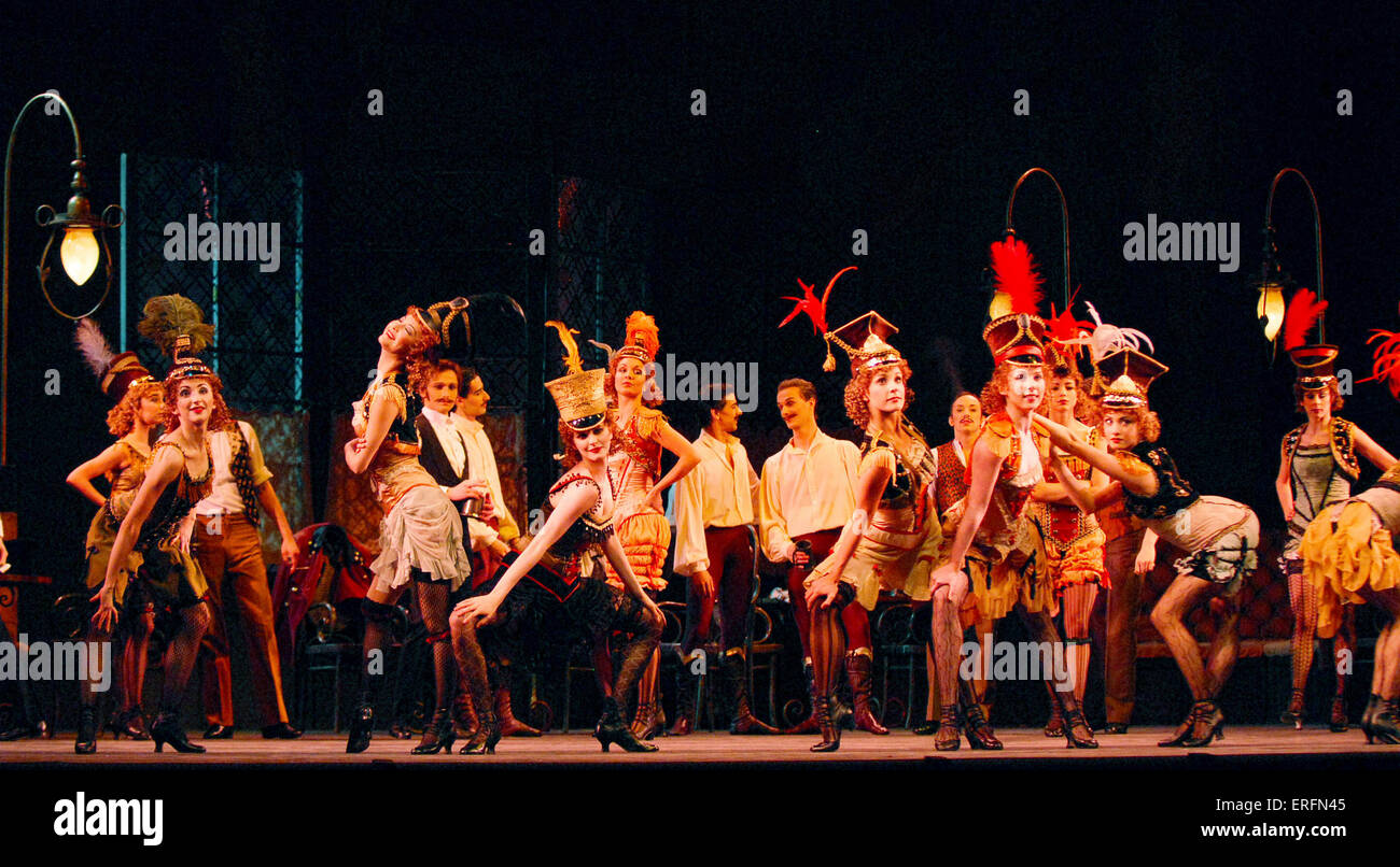 Mayerling - danseurs du Ballet Royal d'effectuer à la Royal Opera House Covent Garden, Londres, 7 avril 2007. Banque D'Images