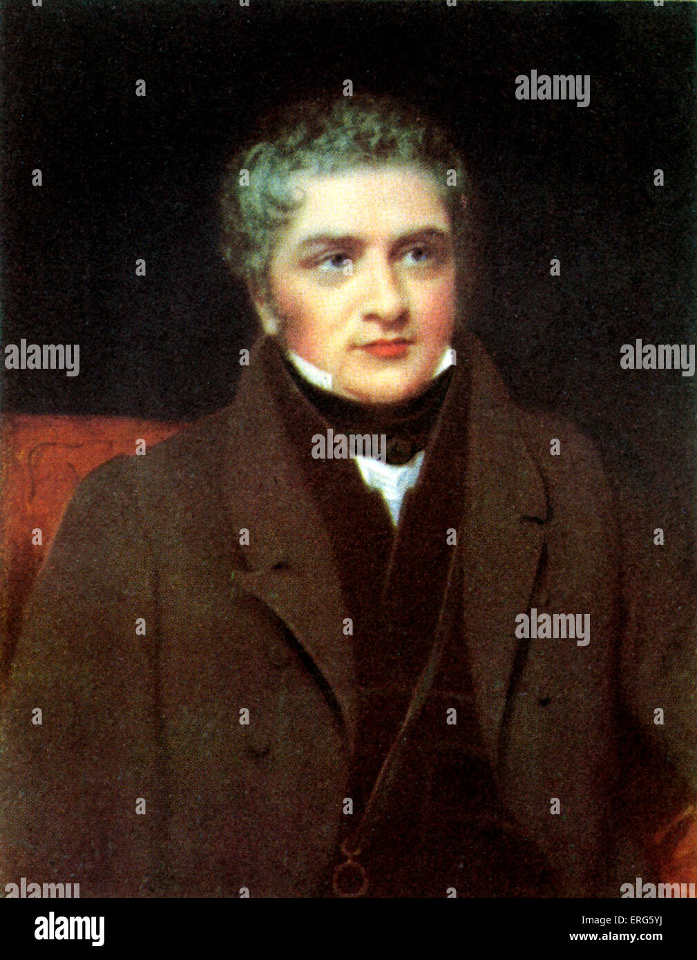Thomas Barnes - journaliste et essayiste britannique. Éditeur de la fois entre 1817 - 1841. (11 septembre 1785 - 7 mai 1841 ) Banque D'Images