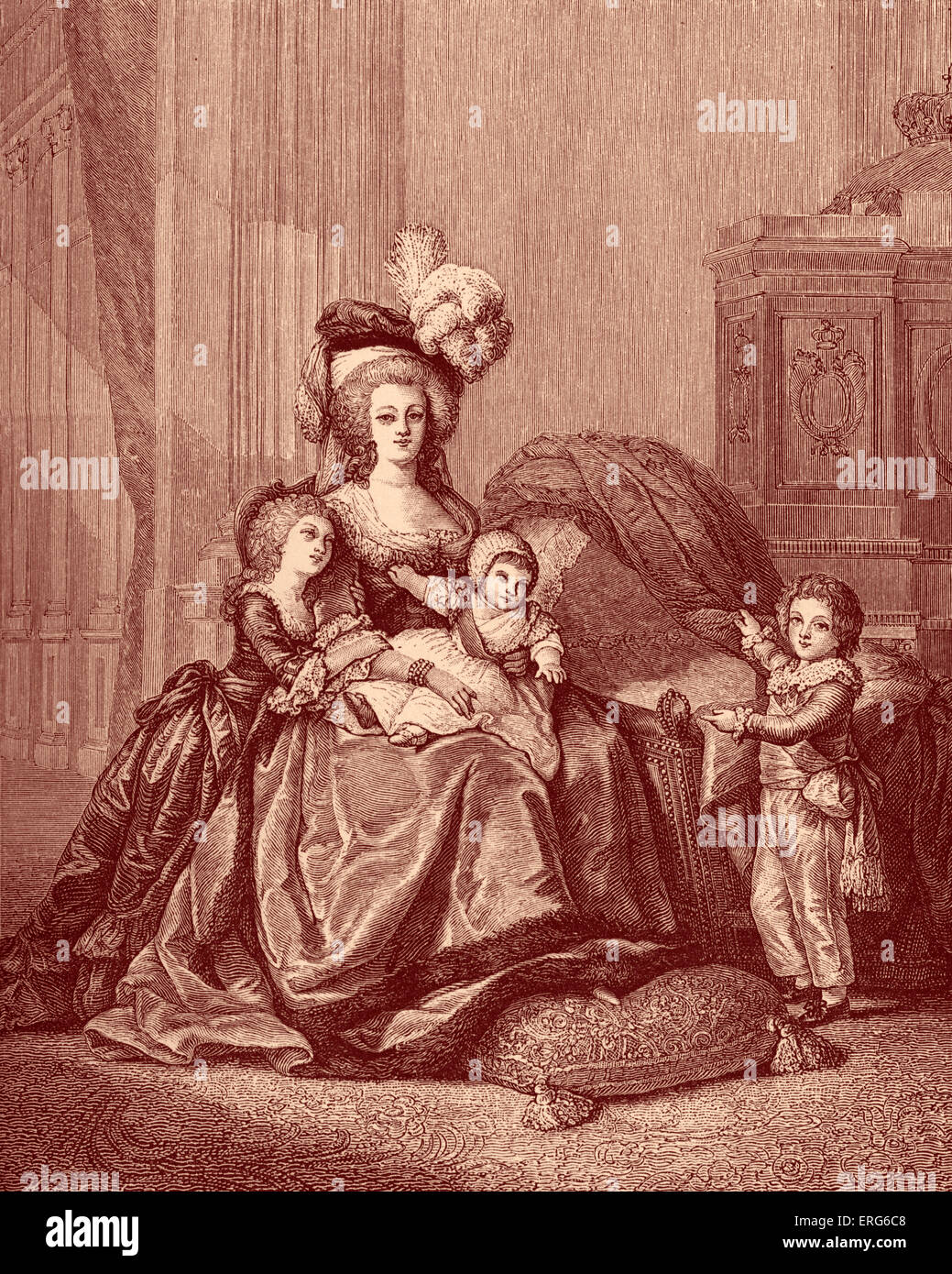 Portrait De Marie Avec Ses Enfants Regarder D'un Autre œil — free download