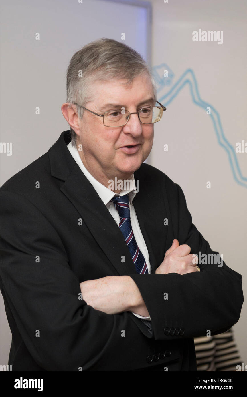 Le ministre de la santé, le Pays de Galles AM Mark Drakeford. Banque D'Images