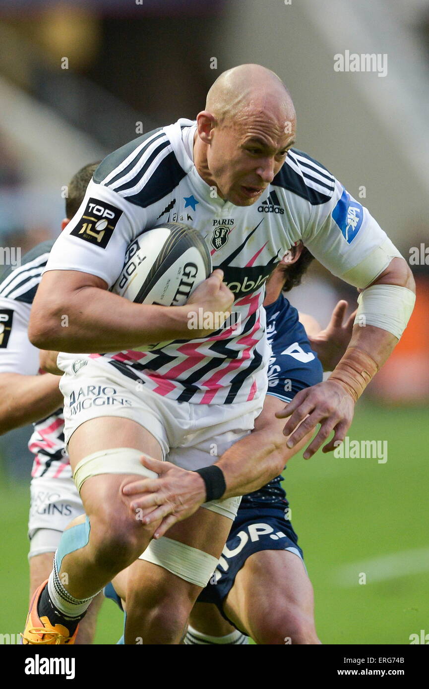 Sergio Parisse - 29.05.2015 - Stade Francais/Racing Metro - Barrages Top 14.Photo : André Ferreira/Icon Sport Banque D'Images