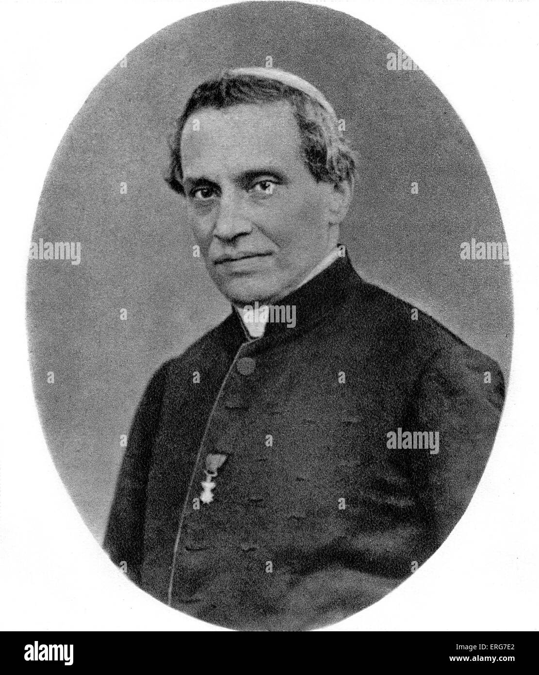 Giacomo Antonelli - portrait. Le Cardinal Secrétaire d'État à partir de 1848 jusqu'à sa mort. Sont intervenus au soutien de Franz Liszt . Banque D'Images