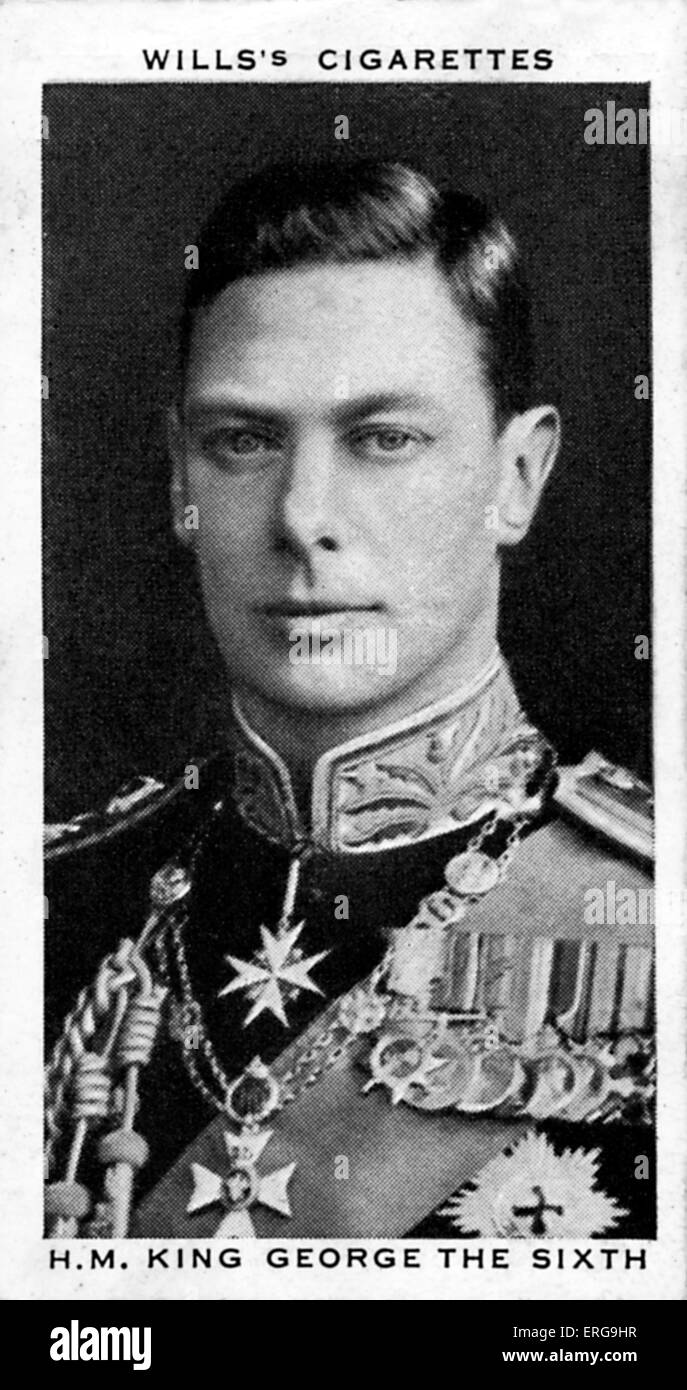 Le roi George VI, 12 mai 1937. À partir de 1937, l'album coronation commémoratifs Banque D'Images