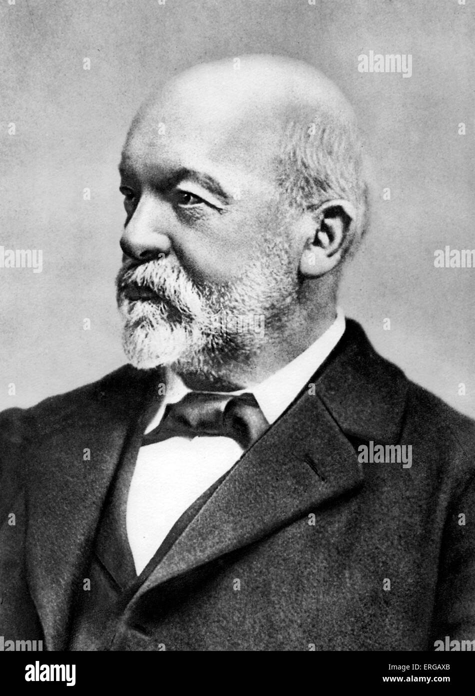 Gottlieb Daimler (17 mars 1834 - 6 mars 1900) -pionnier allemand des moteurs à combustion interne et le développement de l'automobile ; Banque D'Images