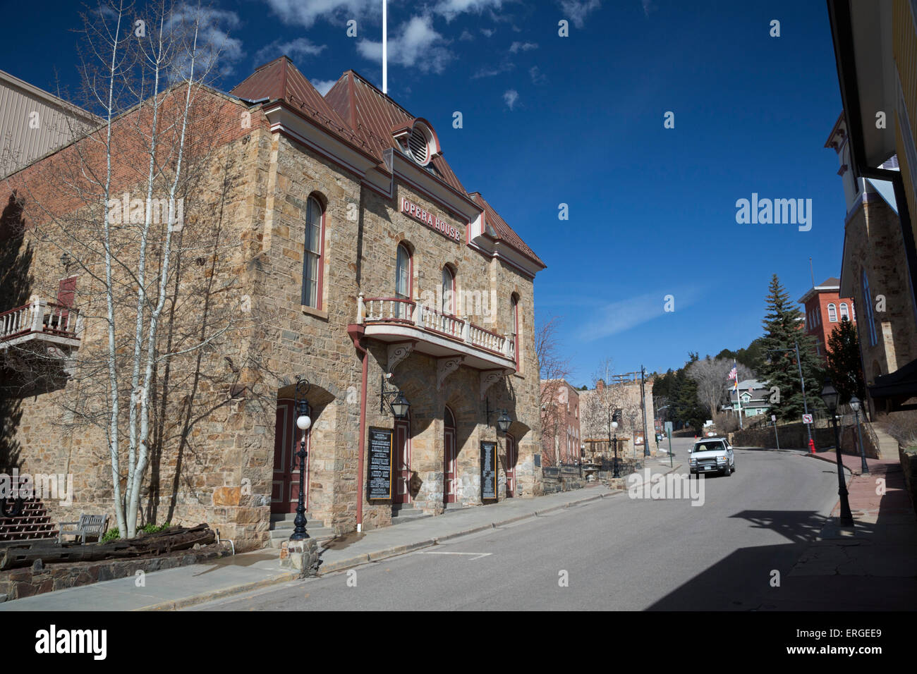 Central City, Californie - l'opéra dans le quartier historique du centre ville, situé dans les montagnes à l'ouest de Denver. Banque D'Images
