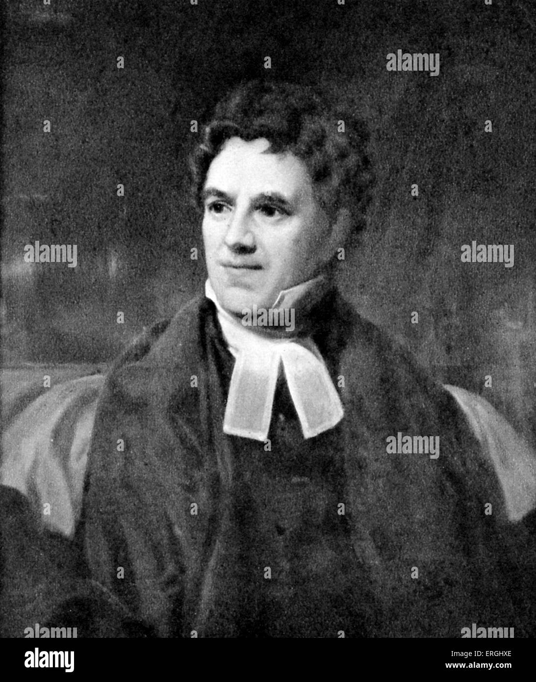Le Dr Thomas Arnold, de Rugby, 1795 - 1842. Huile sur toile de Thomas Phillips (18 octobre 1770 - 20 avril 1845), 1839. Banque D'Images