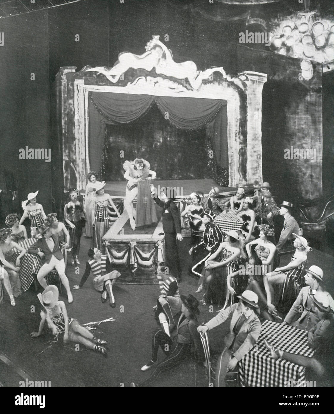 L'abattage sur 10th Avenue - scène du 'sur vos orteils' une comédie musicale de Richard Rodgers, George Abbott, et Lorenz Hart. Ouverte à Banque D'Images