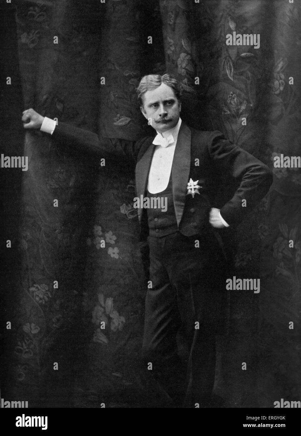 Charles le Bargy dans Rôle du Marquis de Priola- l'acteur et réalisateur de films au début, 28 août 1858 - 5 février 1936. Banque D'Images