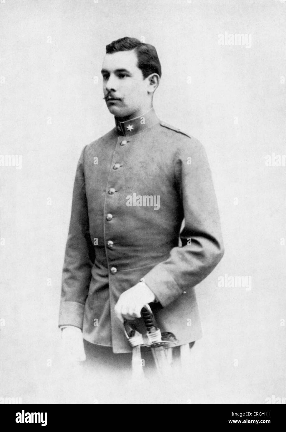 Siegfried Trebitsch. Dramaturge autrichien, poète, auteur et traducteur, 21 décembre 1869 - 3 juillet 1956. Banque D'Images