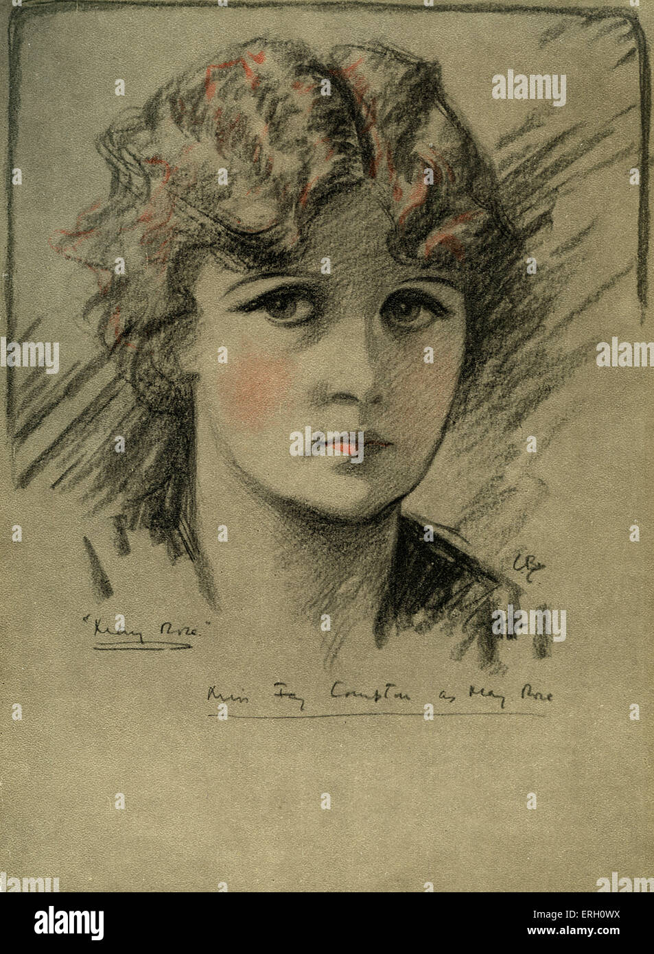 Fay Compton comme Mary Rose. Fay Compton est une actrice anglaise montré ici dans J.M. La Mary Rose. Fay Compton : 18 Septembre Banque D'Images