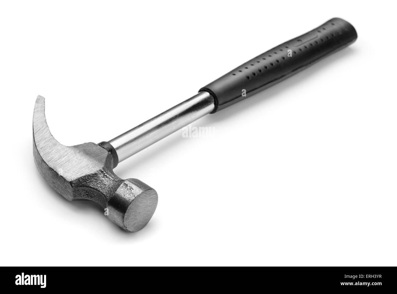 Claw hammer isolated on white Banque D'Images