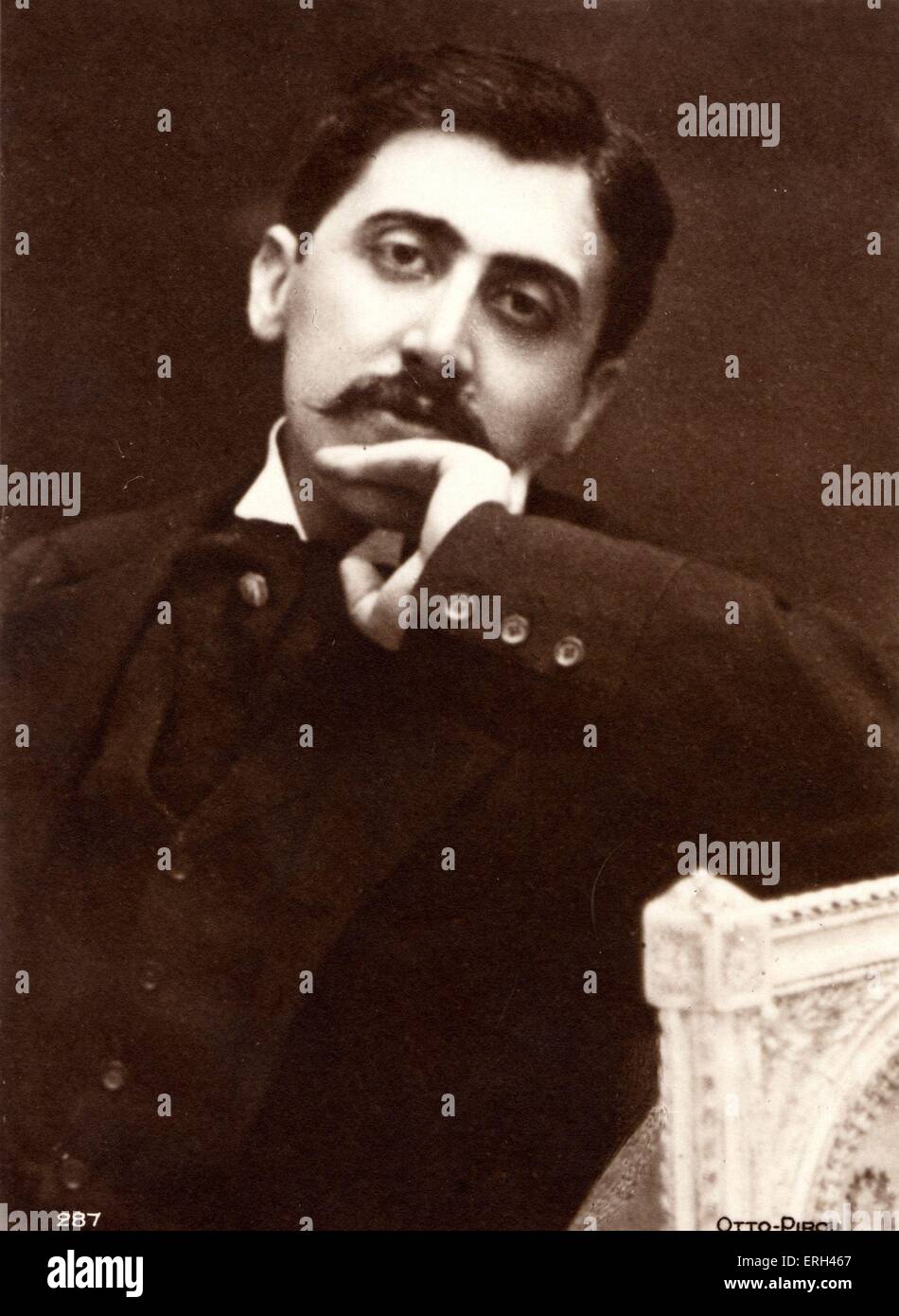 Marcel Proust - romancier français, 1871-1922. Banque D'Images