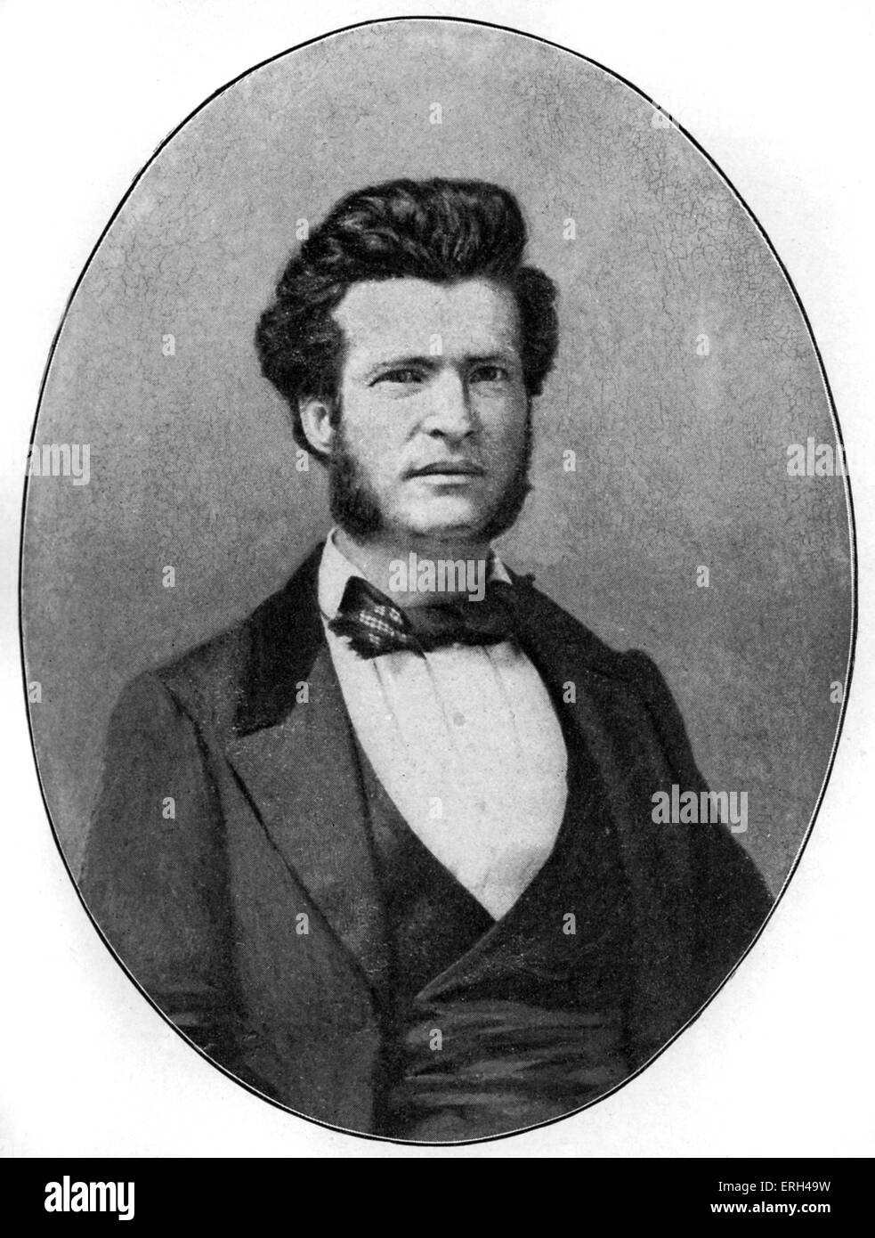 Mark Twain à l'époque où il était pilote de la rivière Mississippi c. 1859 -1860. Mark Twain (nom de plume de Destouches ) - Banque D'Images