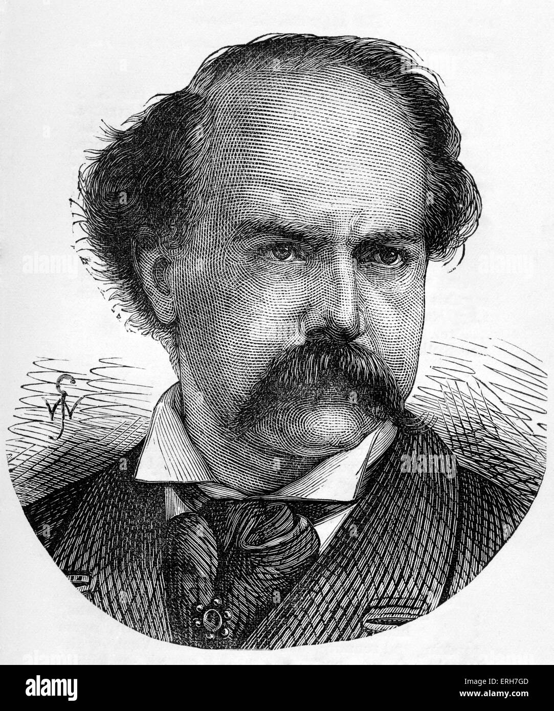 Tommaso Salvini. L'acteur italien.1 Janvier 1829 - 31 Décembre 1915 Banque D'Images