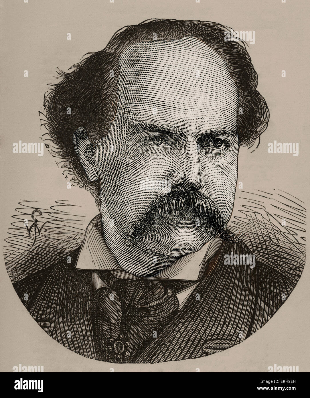 Tommaso Salvini. L'acteur italien.1 Janvier 1829 - 31 Décembre 1915 Banque D'Images