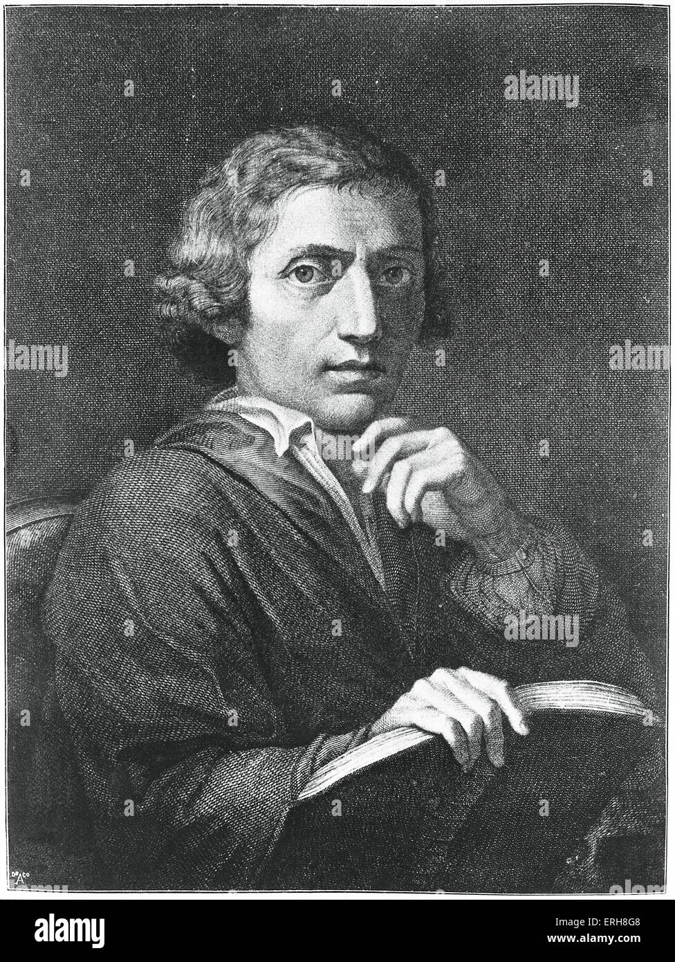 Giuseppe Parini (1729-1799), écrivain italien. Dessiné et gravé par Caravaglio. Banque D'Images