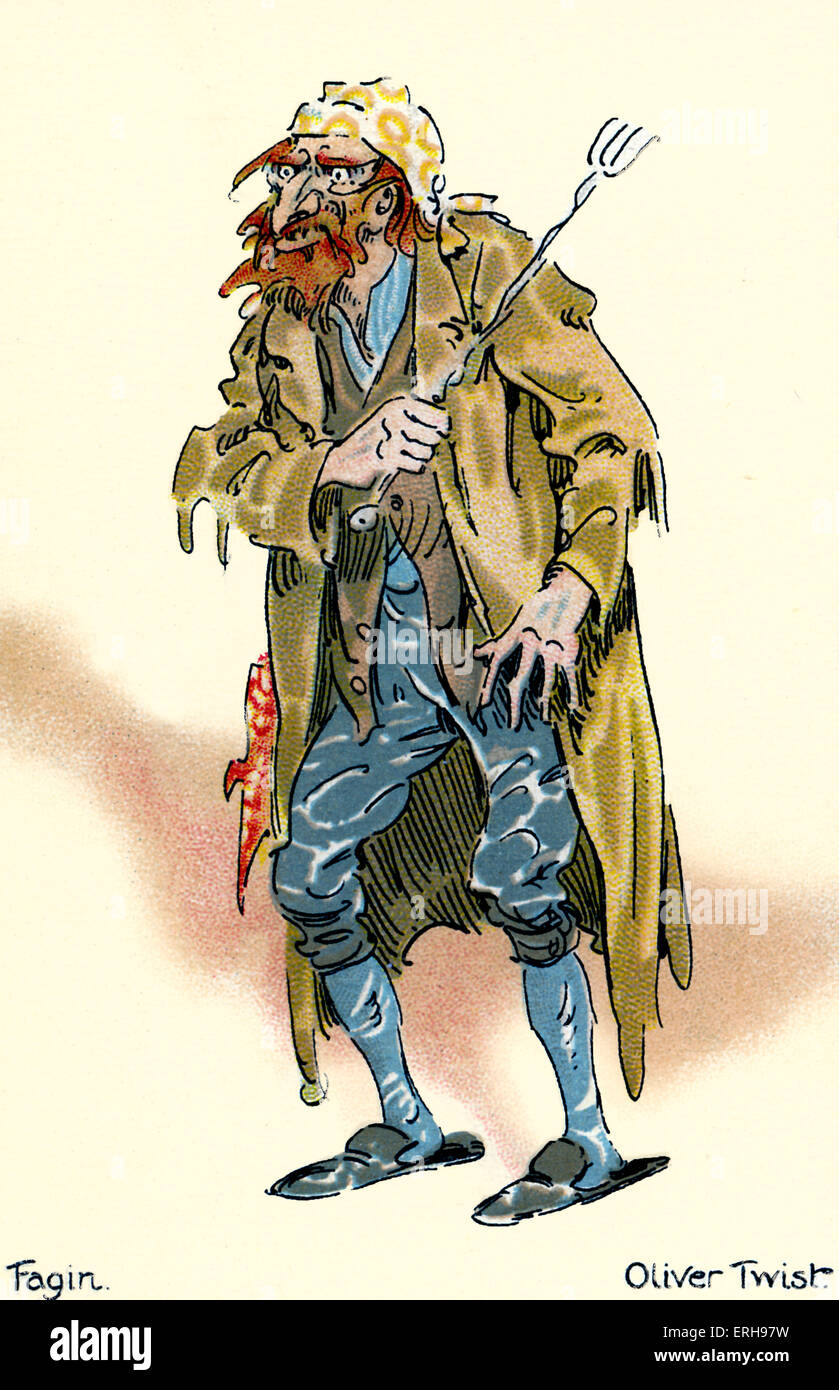 Quel Schema Narrati Utilise Charles Deckens Dans Oliver Twist Oliver twist fagin Banque de photographies et d'images à haute résolution - Alamy