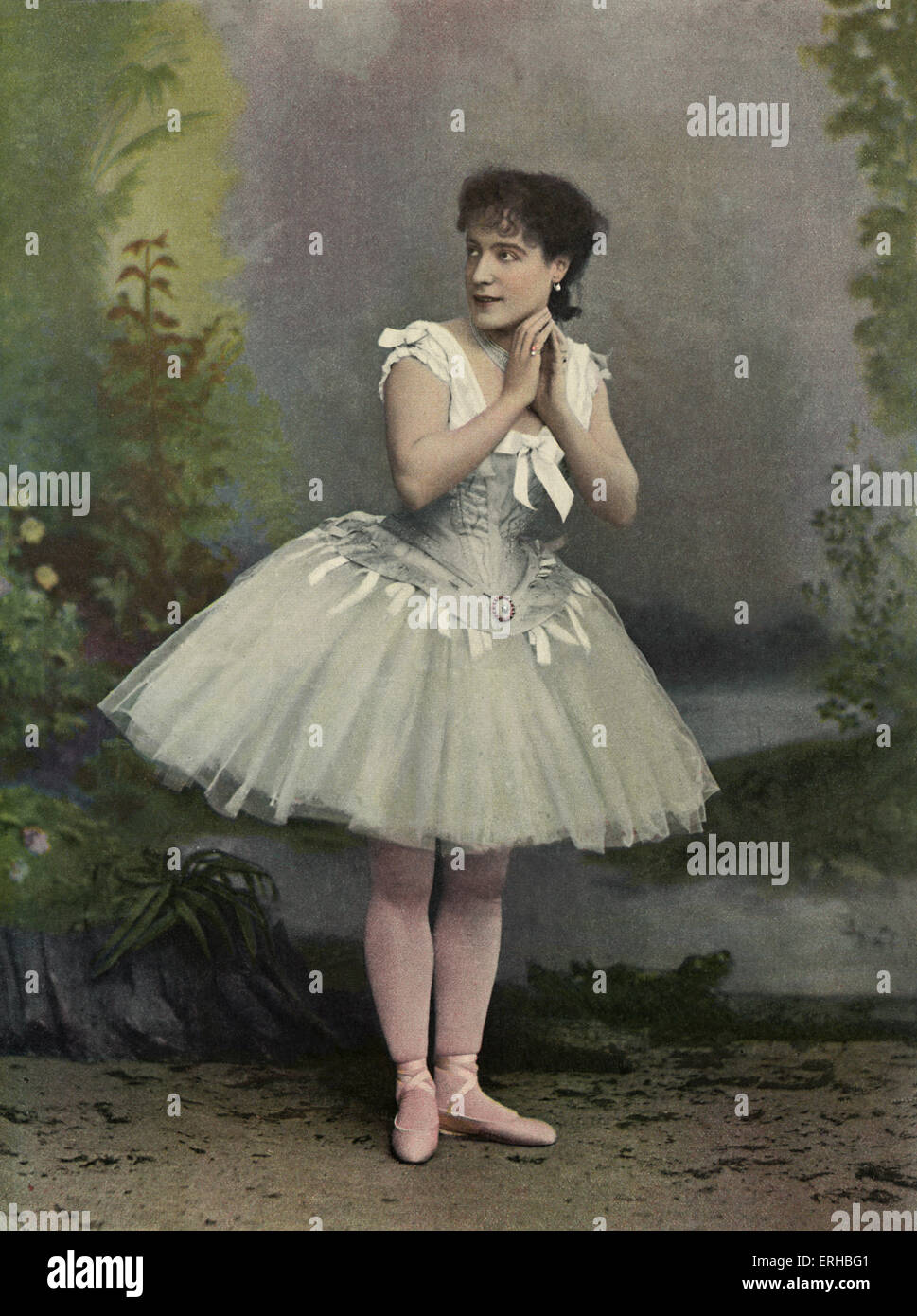 Rosita Mauri (1849-1923). Danseur et professeur de ballet catalan. Banque D'Images