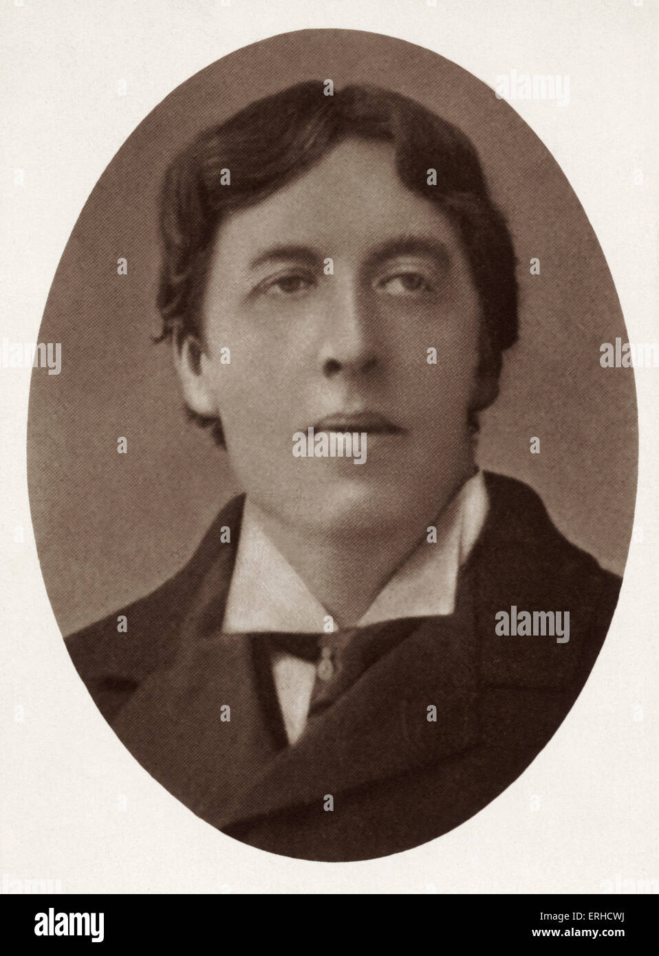 WILDE, Oscar - auteur et dramaturge anglo-irlandais, 1854-1900 Banque D'Images