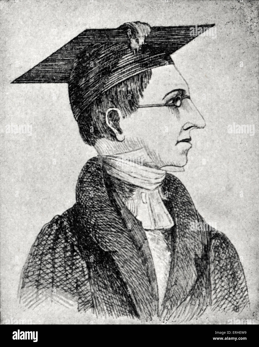 E. B. ( Edward Bouverie Pusey ) - théologien et chef du mouvement d'Oxford ' ' 1800-1882 Banque D'Images