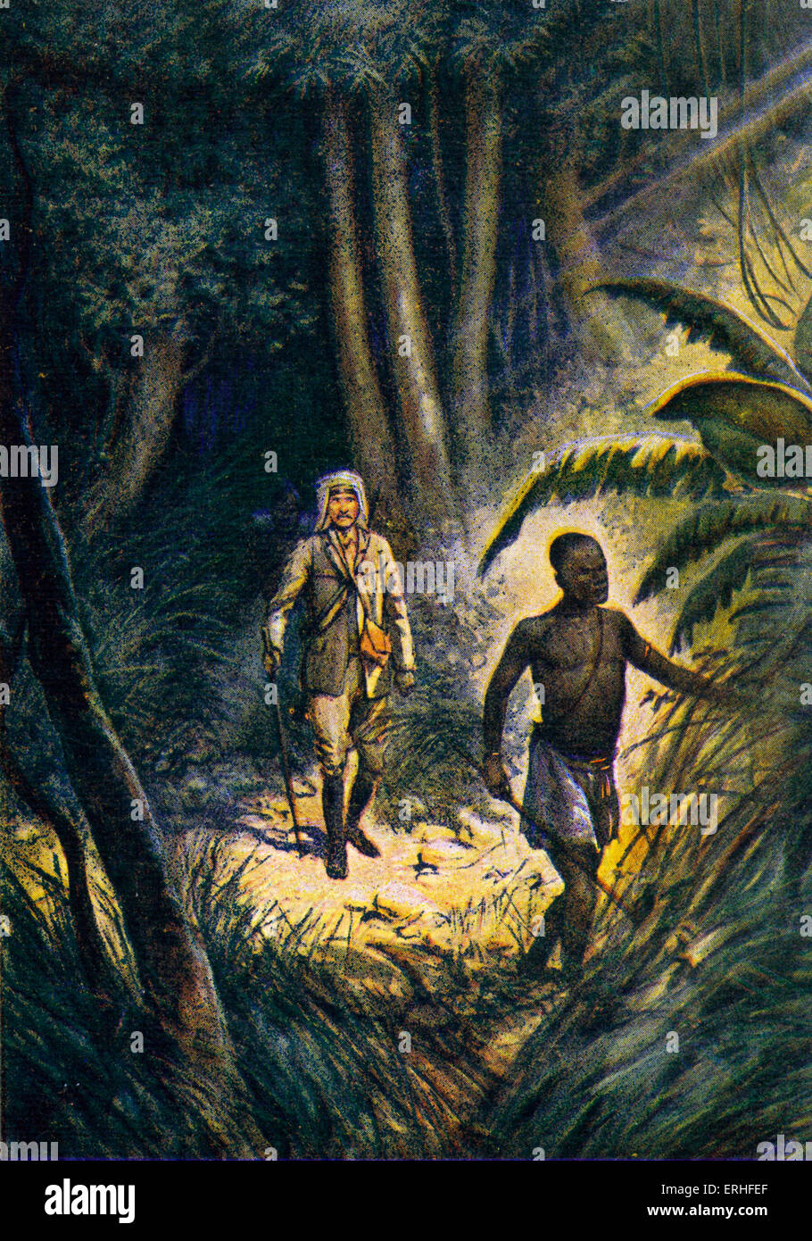 Dr Livingstone (David) - dimensions - l'explorateur écossais 19 mars 1813 - 1 mai 1873 Banque D'Images