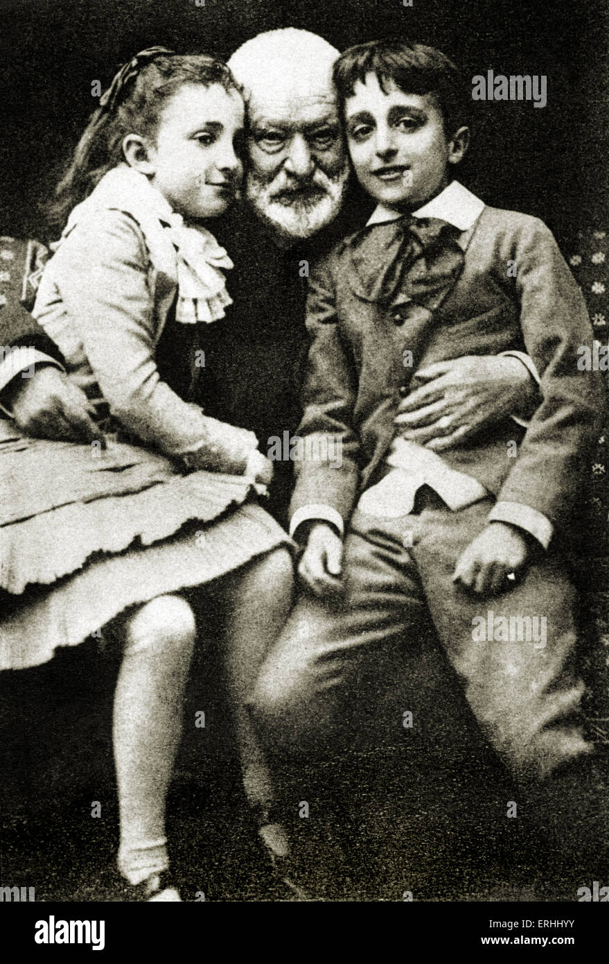 famille-victor-hugo-banque-de-photographies-et-d-images-haute