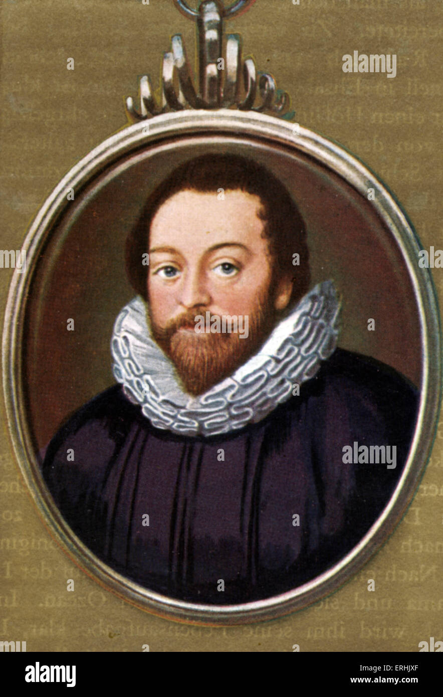 Sir Francis Drake. Portrait de l'anglais navigator, marin et homme politique. c. 1540 - Le 28 janvier 1596. Banque D'Images