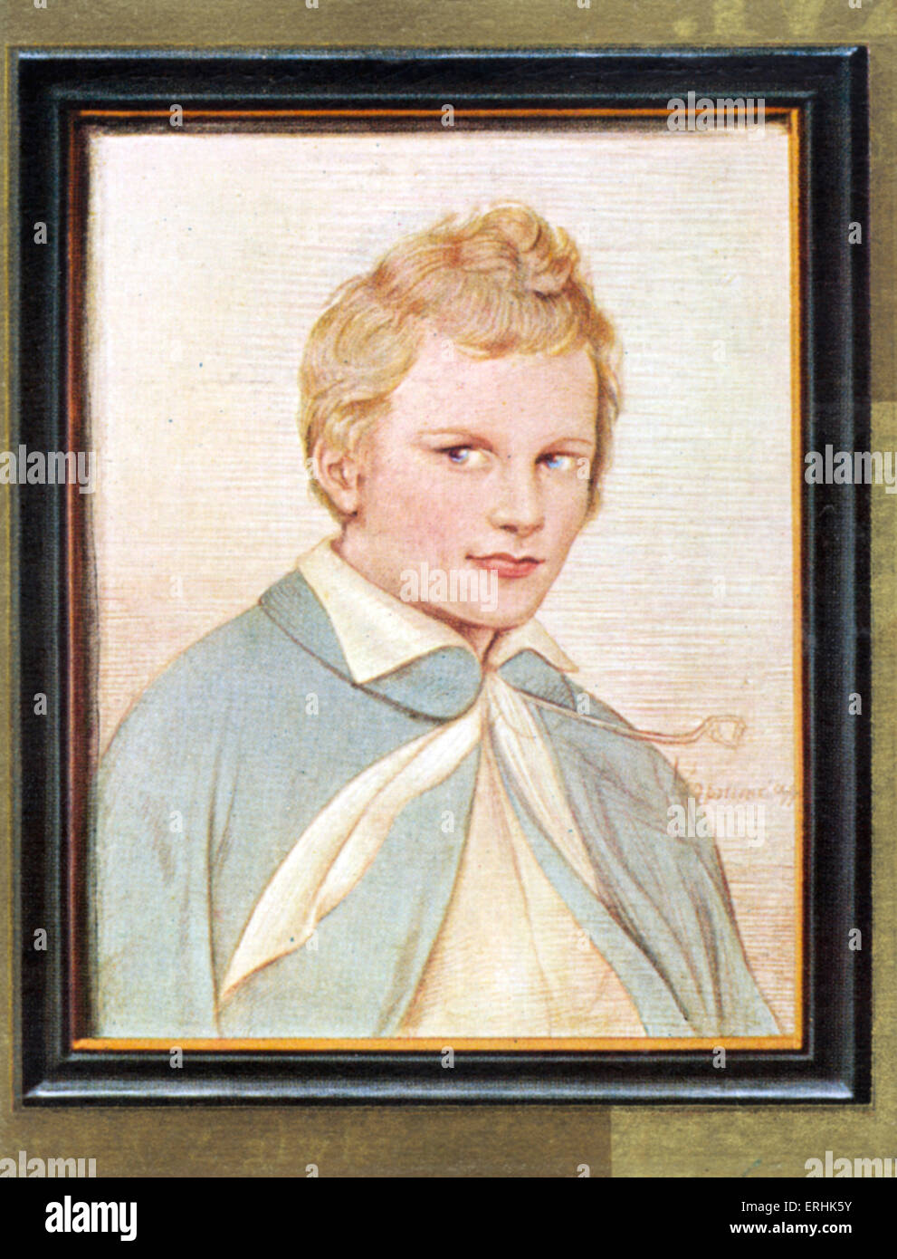 Karl Friedrich Schinkel. Portrait de l'architecte et peintre allemand. 13 mars 1781 - 9 octobre 1841 Banque D'Images