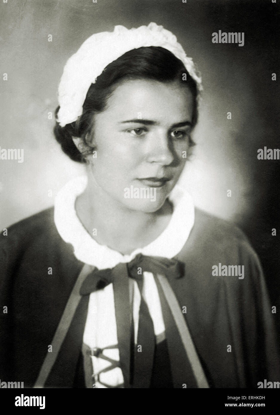 Paula Wessely. Portrait de l'actrice autrichienne comme Gretchen dans 'Faust' au Festival de Salzbourg (Salzburger Festspiele), 1930 20 Banque D'Images