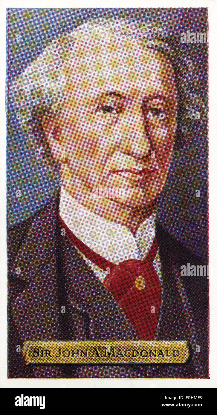 Sir john alexander macdonald Banque de photographies et d’images à