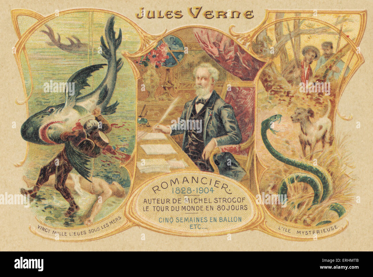 Jules verne portrait Banque de photographies et d’images à haute ...
