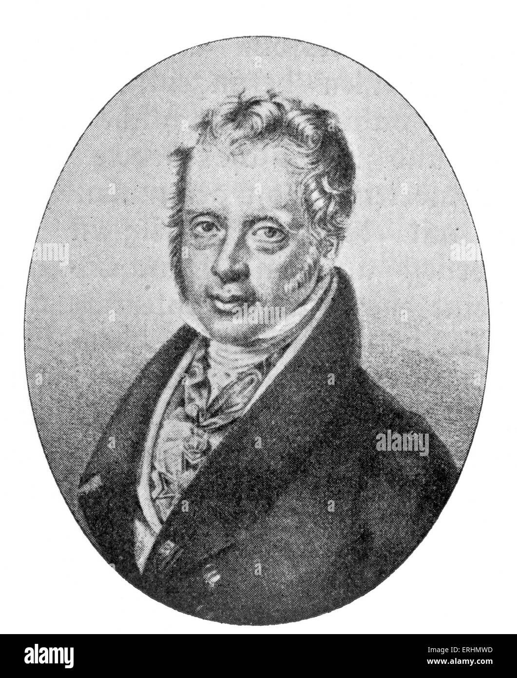 Mayer Amschel Rothschild, fondateur de la célèbre dynastie bancaire. 1744 - 19 septembre 1812. Banque D'Images