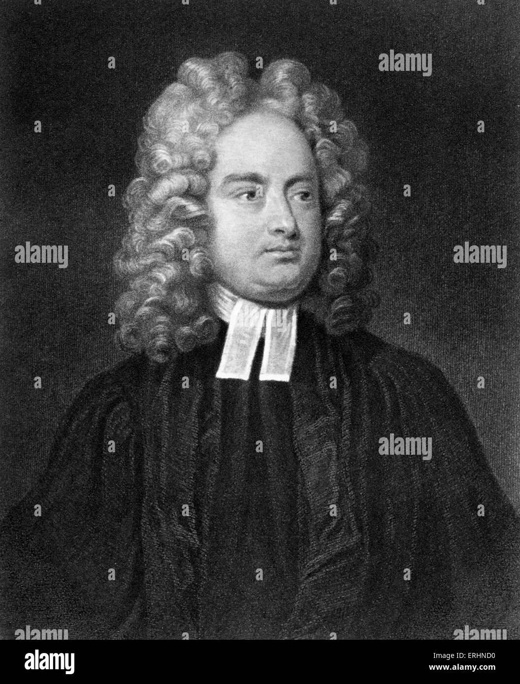 Jonathan Swift - Anglo Irish ecclésiastique, Doyen de la Saint-Patrice, Dublin, satiriste et essayiste : 30 novembre 1667 - 19 Octobre Banque D'Images