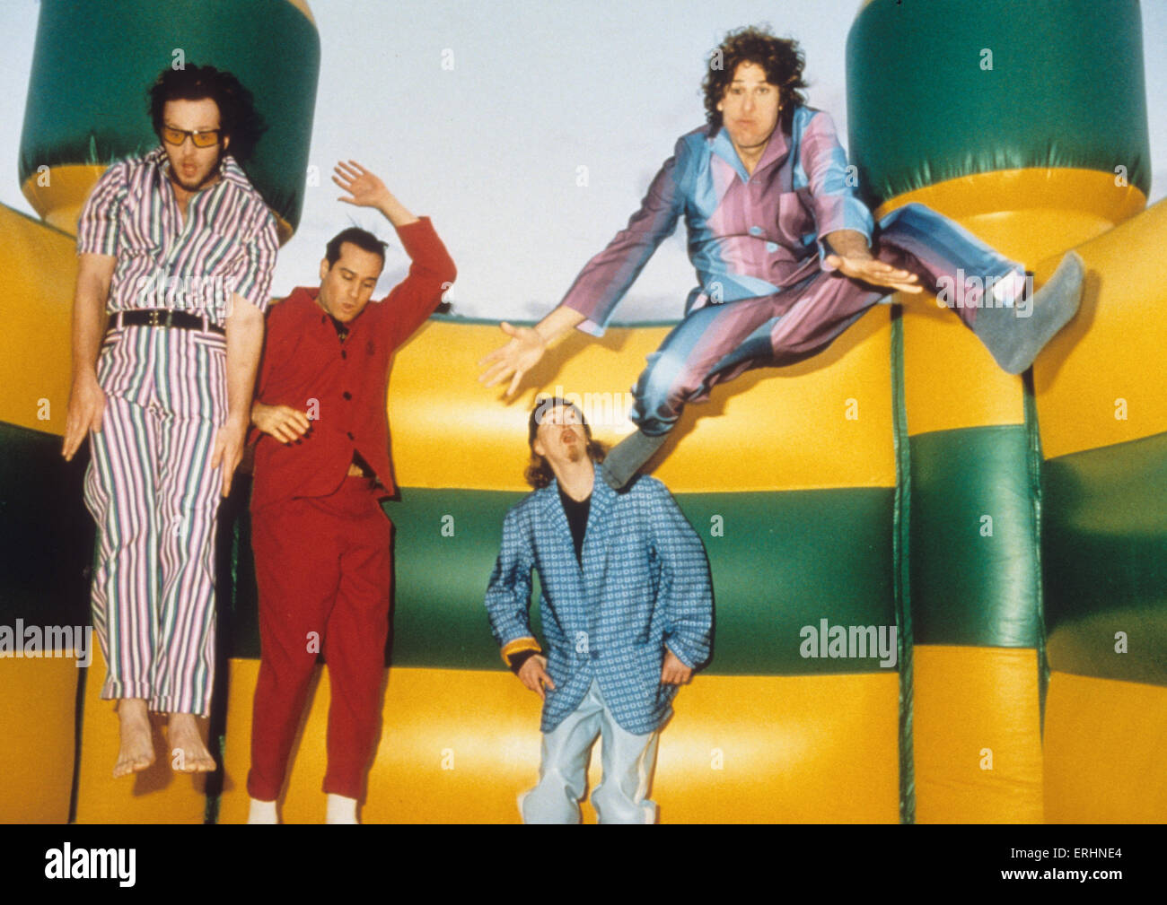 STONE TEMPLE PILOTS photo promotionnelle de groupe rock américain vers 1987. Photo John Eder Banque D'Images