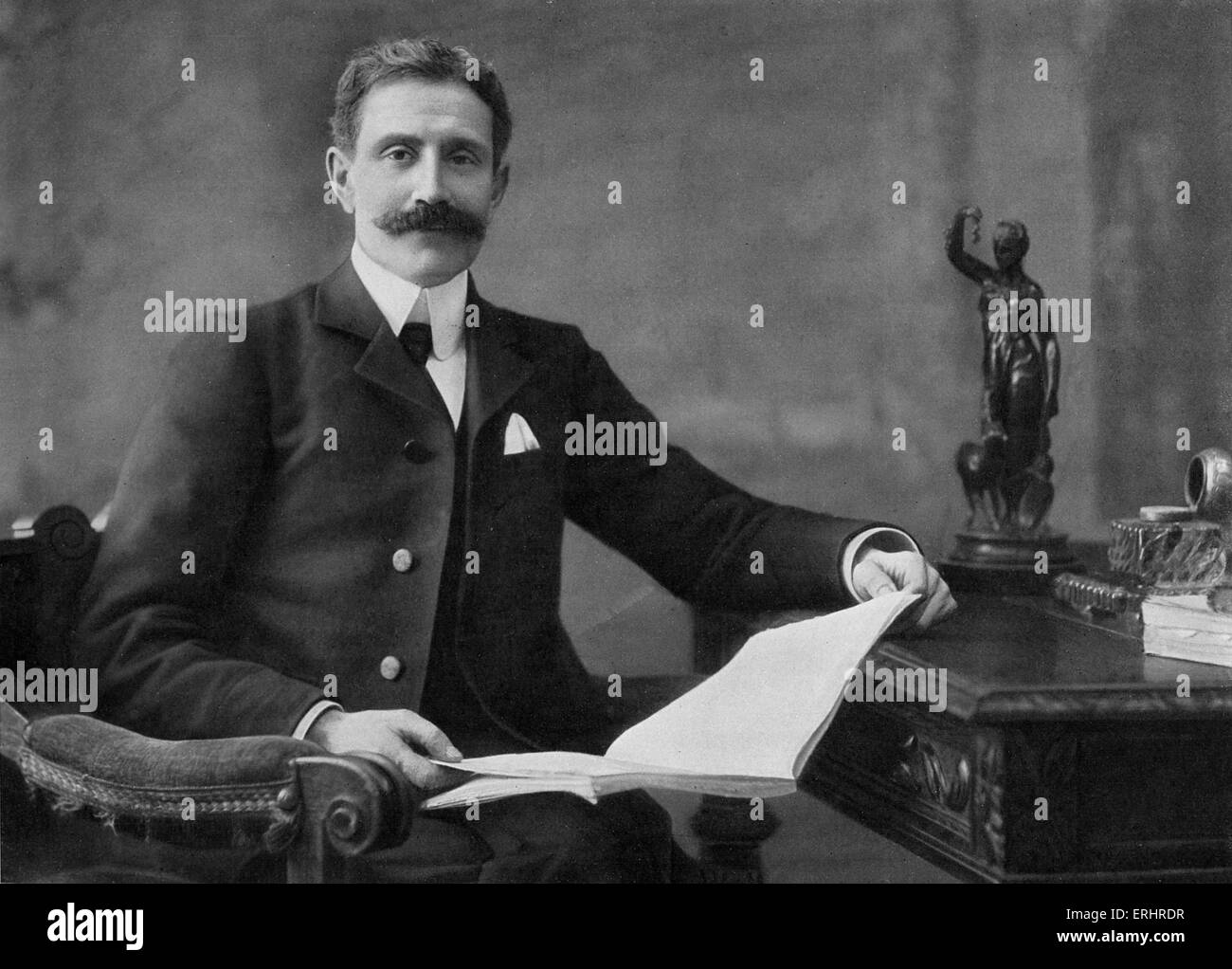 Albert Guinon - dramaturge français : 1863-1923. Banque D'Images