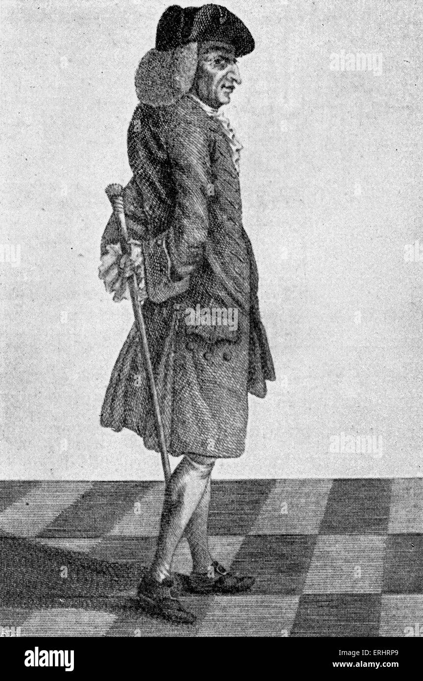 Samuel Johnson - essayiste, biographe, lexicographe et critique de la littérature anglaise, 18 septembre 1709 - 13 Décembre Banque D'Images