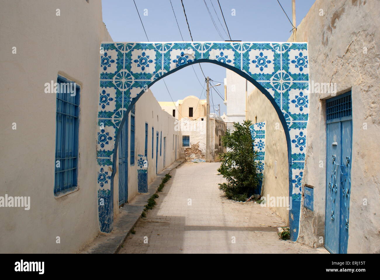 Erriadh, Djerba, Tunisie Banque D'Images