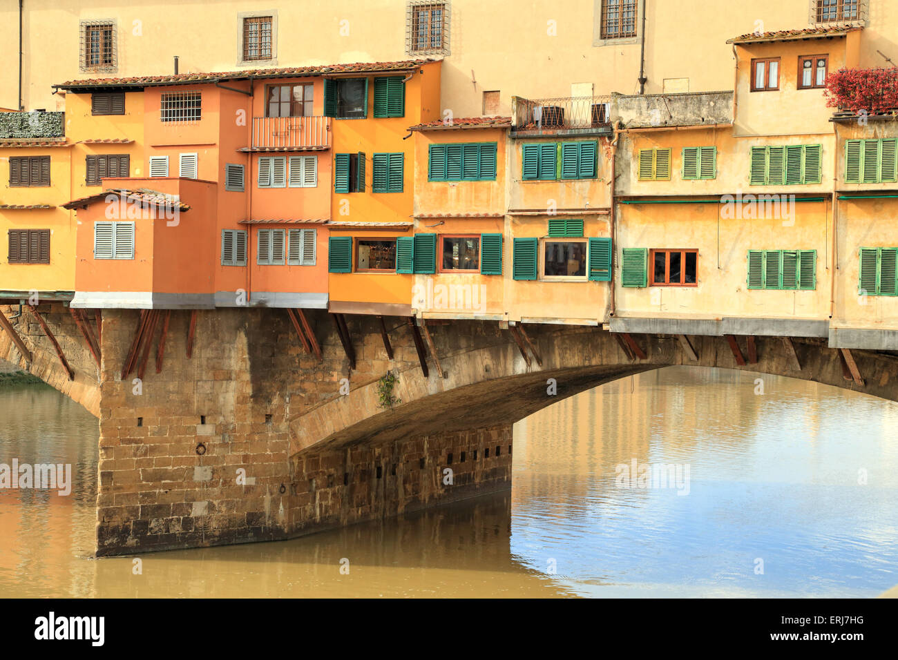 Le Ponte Vecchio, Florence Banque D'Images