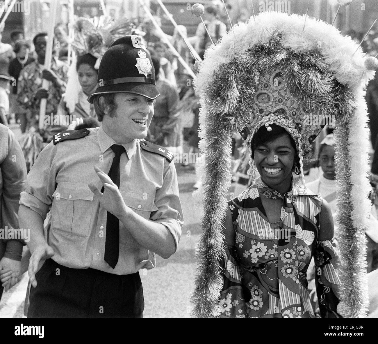 Festival des Caraïbes, Alexandra Park, Manchester, le 28 mai 1973. Banque D'Images