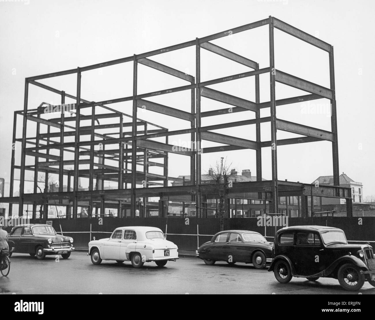 Cadre de la nouvelle société sur Telegraph Building Coventry Street 7 Février 1958 Banque D'Images