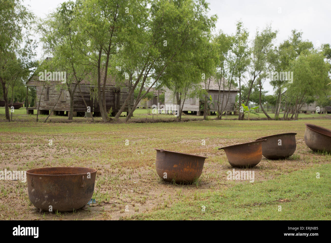 Wallace, Louisiane - La plantation de Whitney, une plantation de sucre qui a été transformé en un musée pour raconter l'histoire de l'esclavage. Banque D'Images