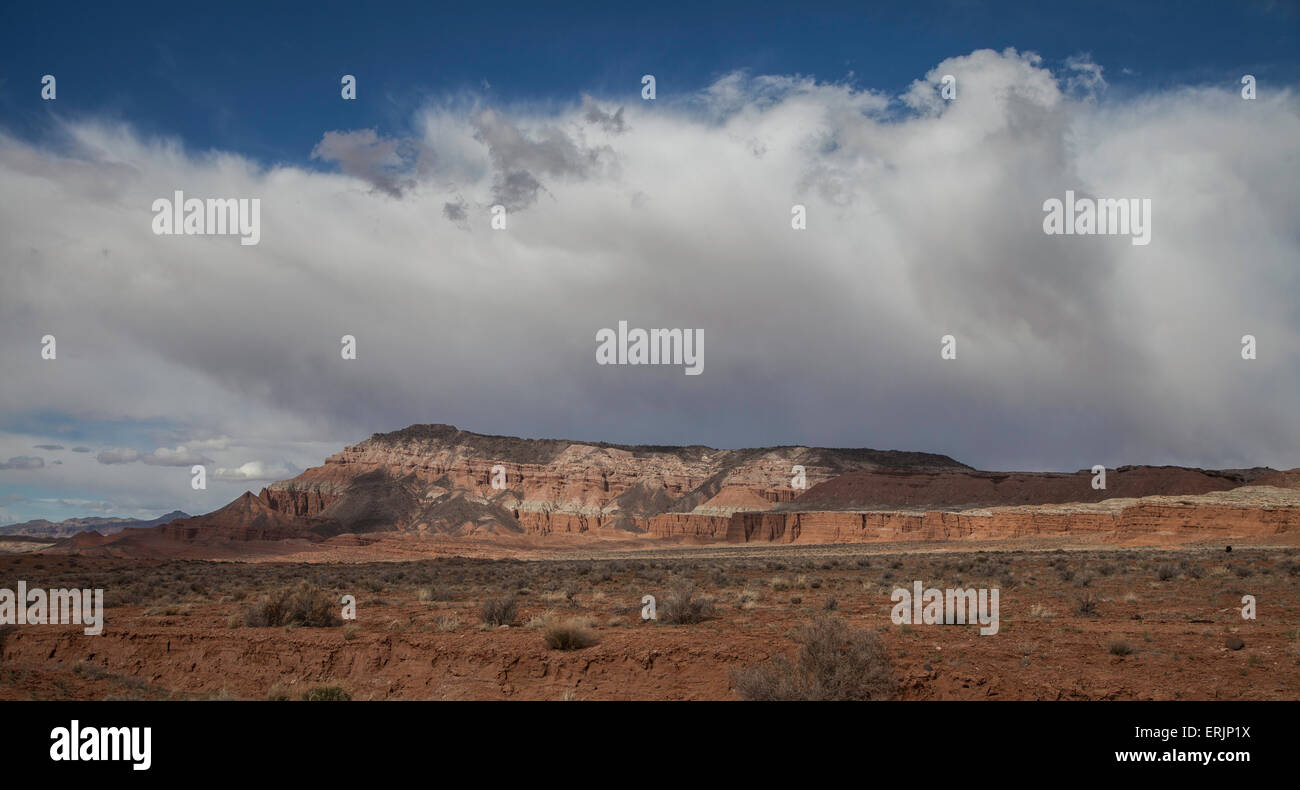 Vallée de la cathédrale, Capital Reef National Park, le centre-sud de l'Utah, United States Banque D'Images