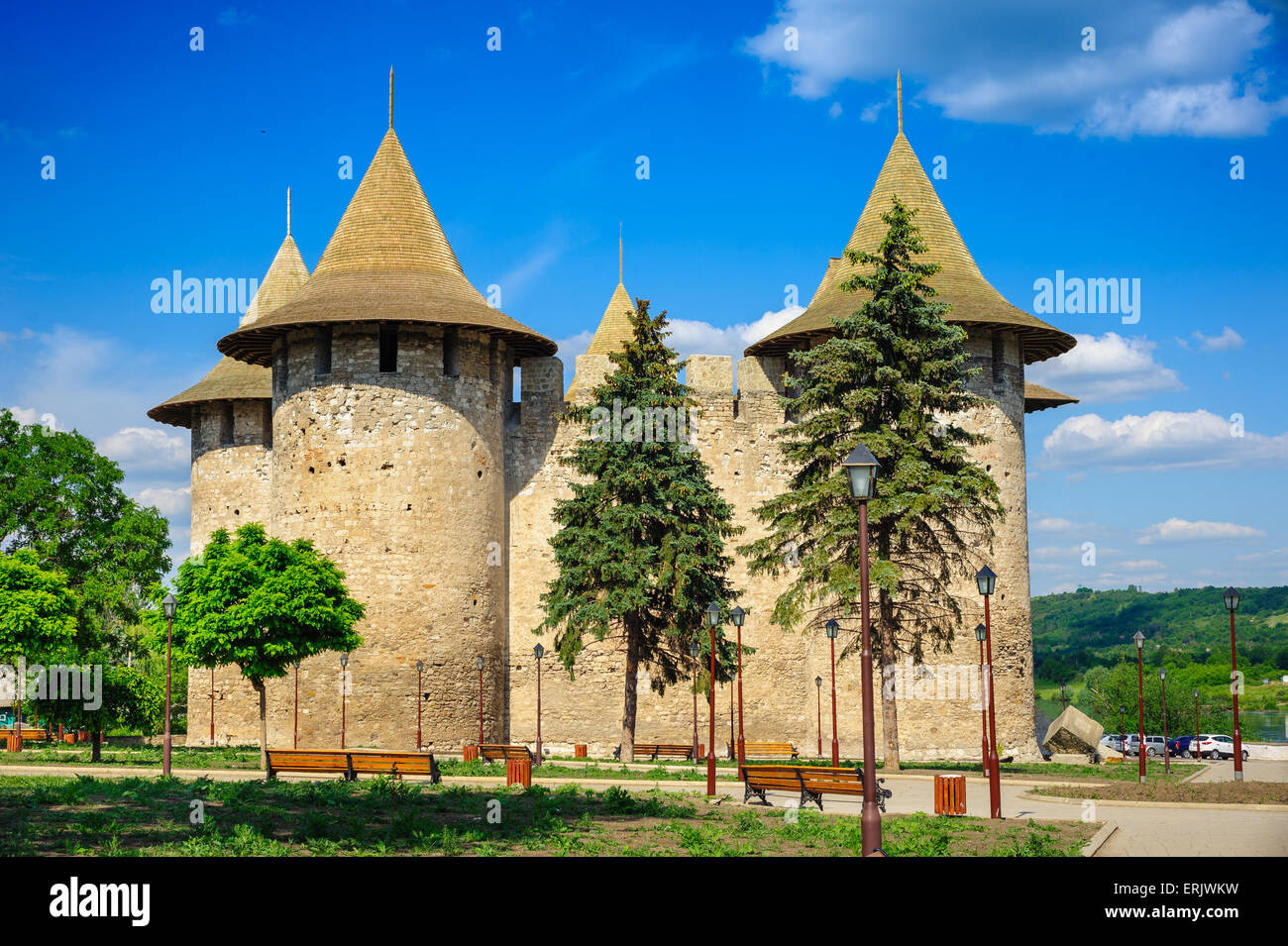 Forteresse médiévale de Soroca, République de Moldova Banque D'Images