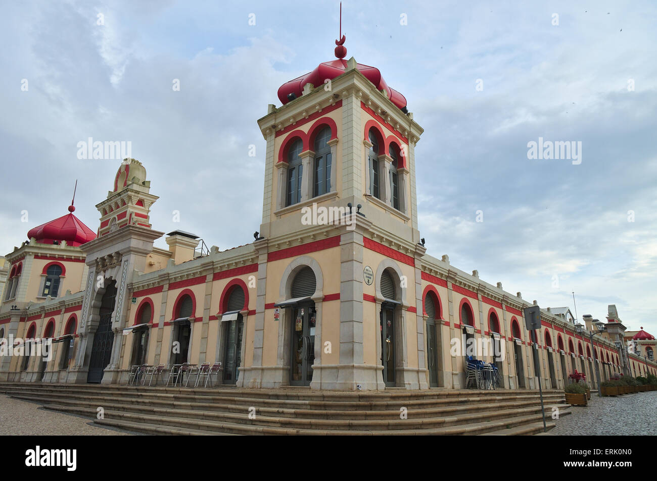 Marché Municipal de Loulé, Portugal Banque D'Images