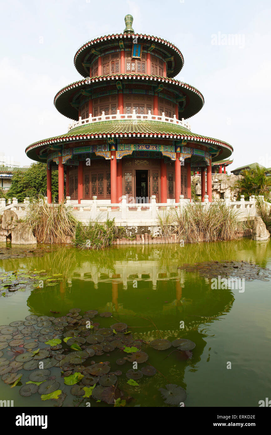 Tombe de la Chinese Hai Rui, Haikou, province de Hainan, Chine Banque D'Images
