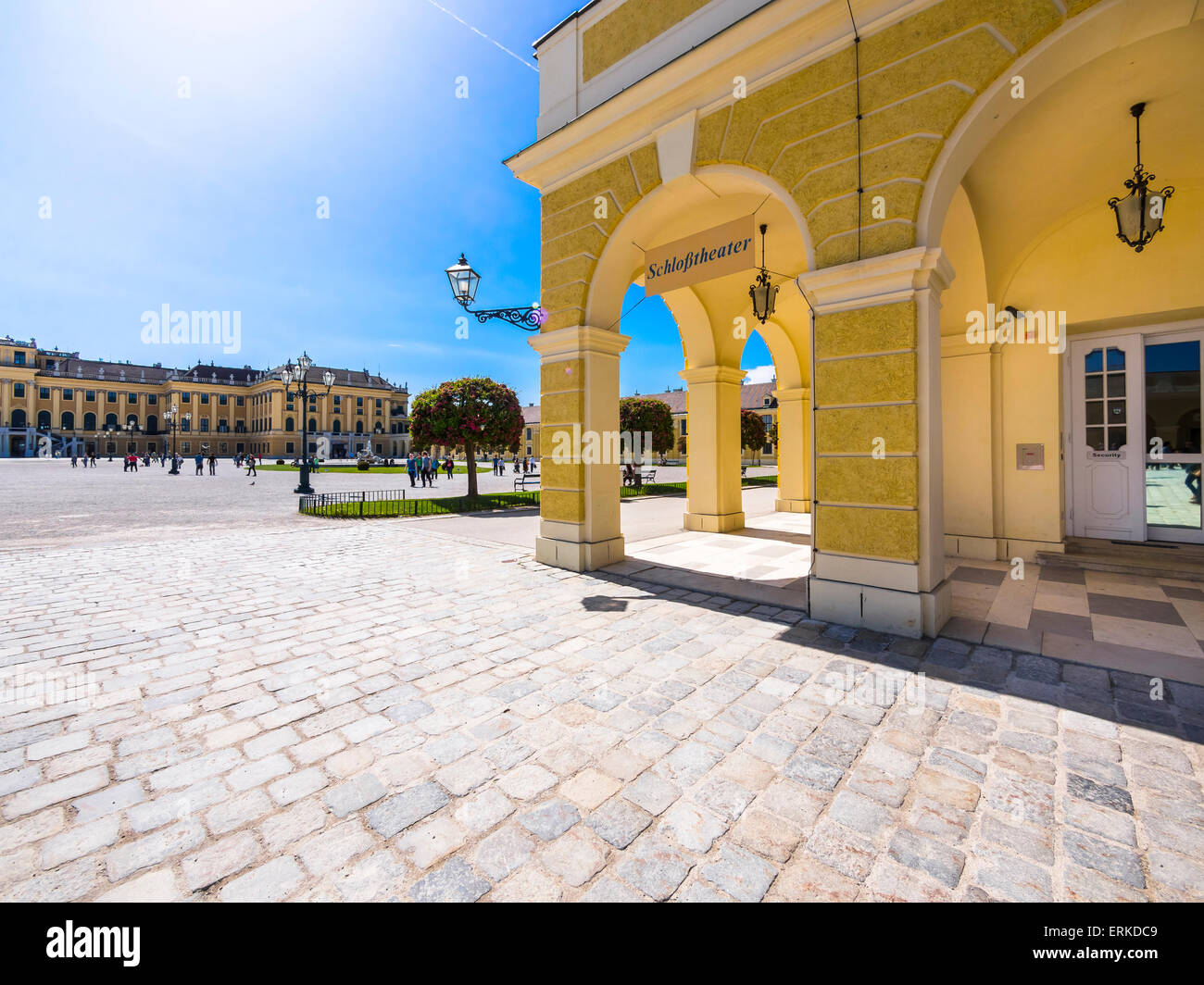 Le château de Schönbrunn, Vienne, Autriche Banque D'Images