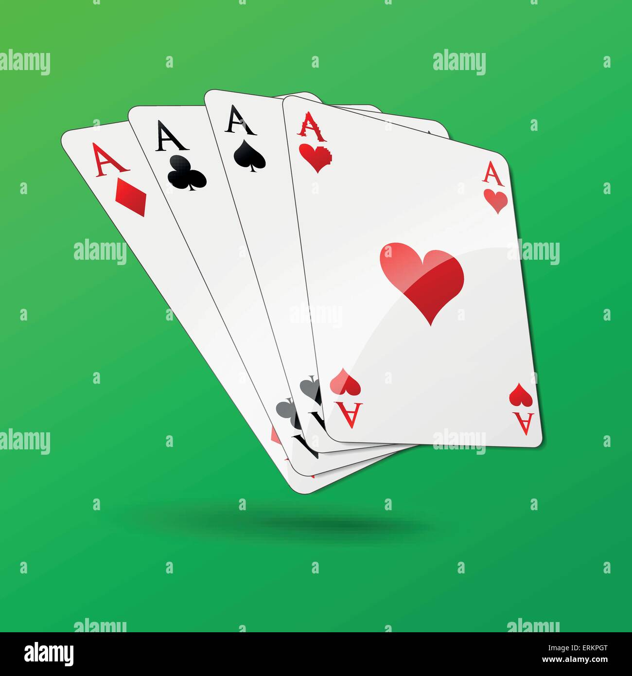 Vector illustration de cartes casino concept d'arrière-plan Illustration de Vecteur