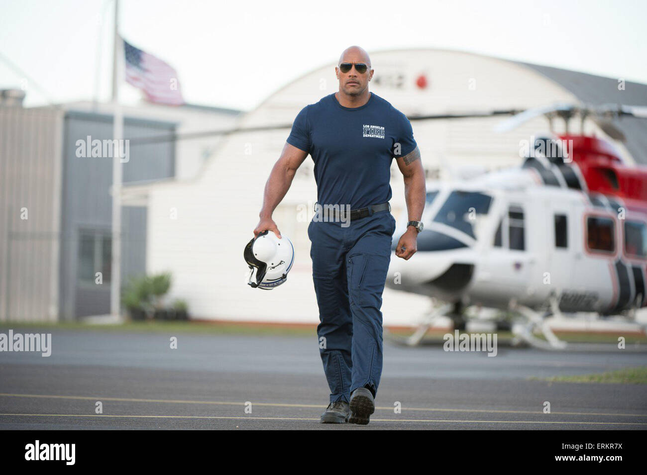 SAN ANDREAS (2015) DWAYNE JOHNSON Brad Peyton (DIR) Banque D'Images